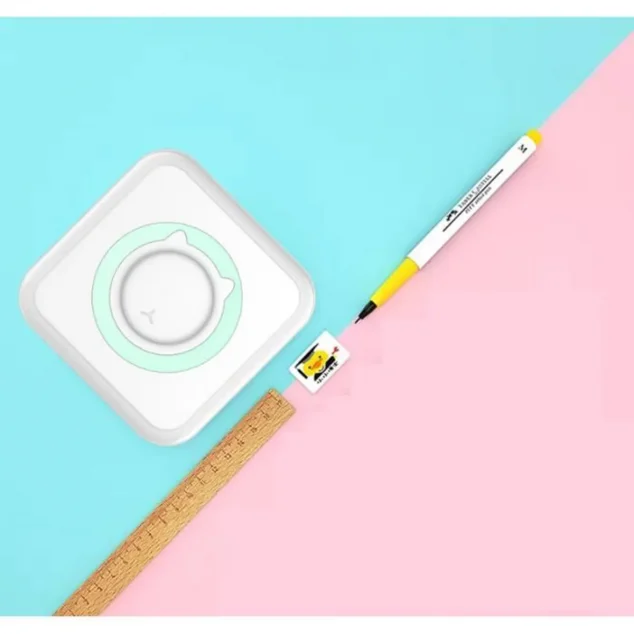 Mini imprimante thermique Bluetooth avec 4 rouleaux