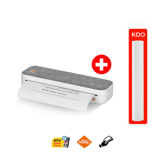 Mini Imprimante Papier A4 Portable Bluetooth Sans Fil - Transfert Thermique