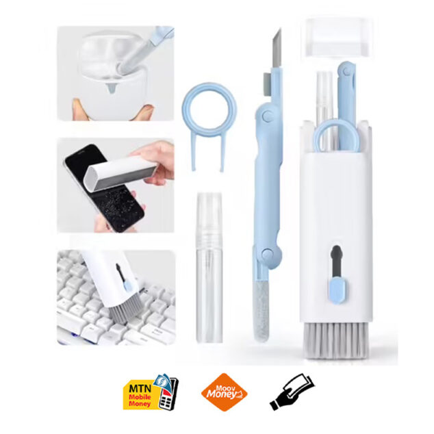 Kit de brosse de nettoyage pour clavier 7 en 1