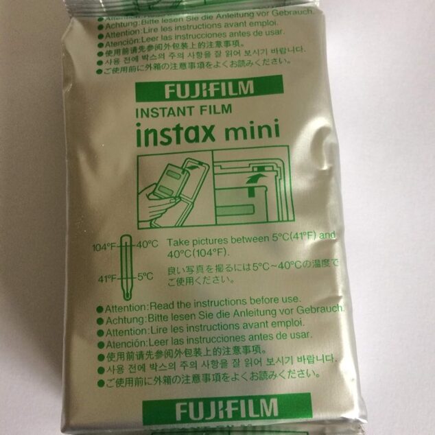Recharge Fujifilm Film Instax Mini Pack 1x 10 Poses